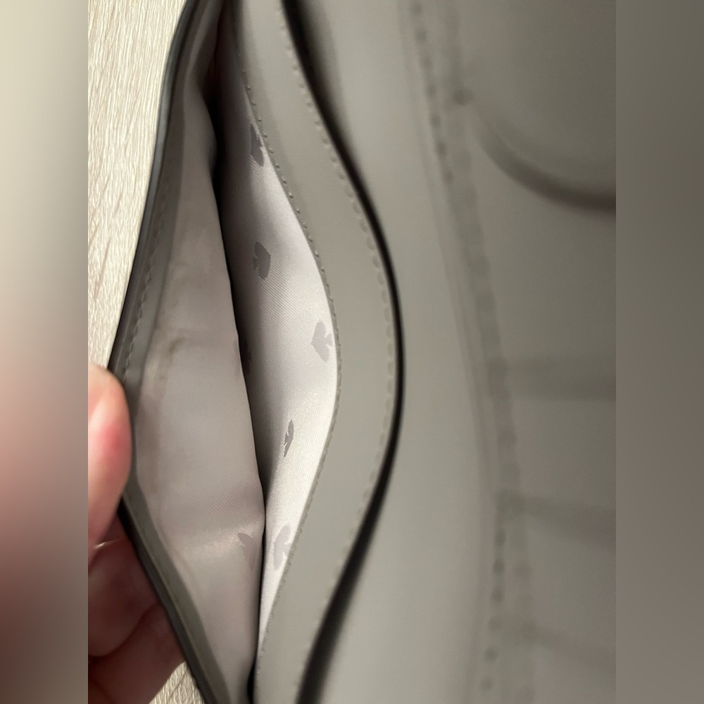 Kate Spade Gray Leather Wallet - Picture 8 of 10